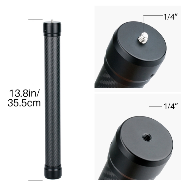 Ulanz carbon fiber extension rod for Dji Ronin S Crane V2 2 Plus Feiyu G6 G5 telescopic hand-bar -IP
