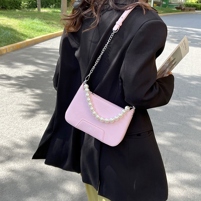 Túi IELGY đeo vai cỡ nhỏ chất lượng cao phối dây xích thời trang cho nữ