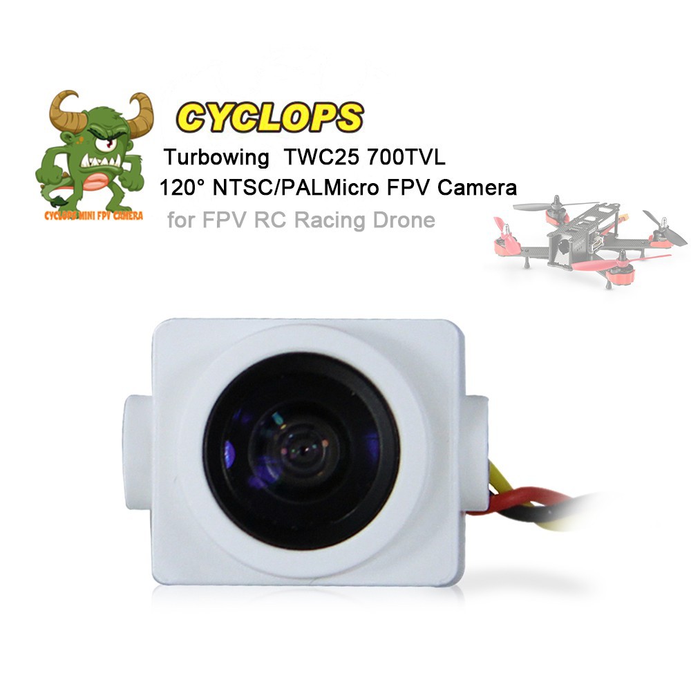 Camera FPV twc25 700TVL 120 ° NTSC / PAL cao cấp cho drone RC