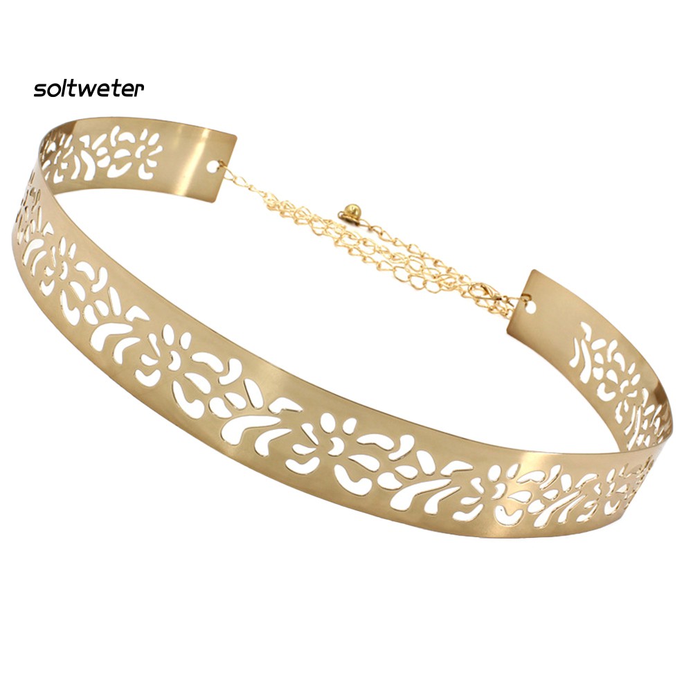 Thắt Lưng Kim Loại Thiết Kế Thời Trang Cho Nữ