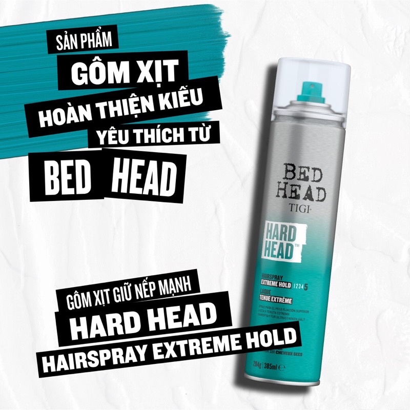 GÔM XỊT TÓC TIGI BED HEAD 385ml( Hàng chính hãng)