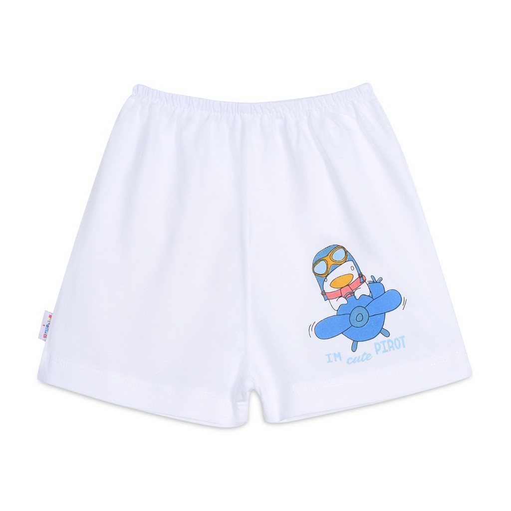 [Hello BB] Size 1-10 bé trai/bé gái 6-29kg QUẦN NGẮN IN HELLO B&amp;B | ShopHellobb - Kiddy and Mommy