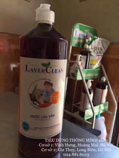 Nước lau sàn hữu cơ Layer Clean 5L