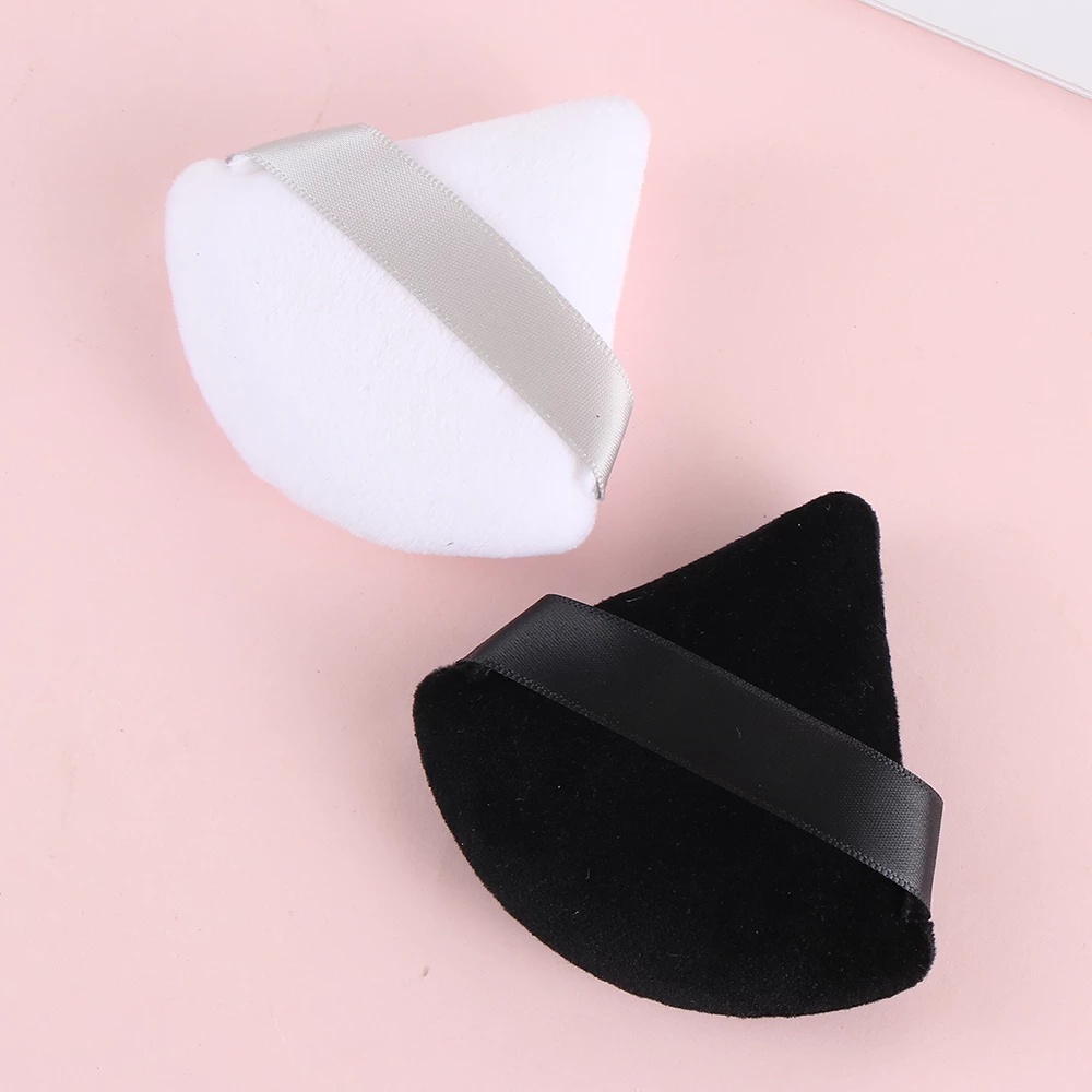 Set 2 mút trang điểm tán kem nền bb hình tam giác siêu mềm tiện lợi chất lượng