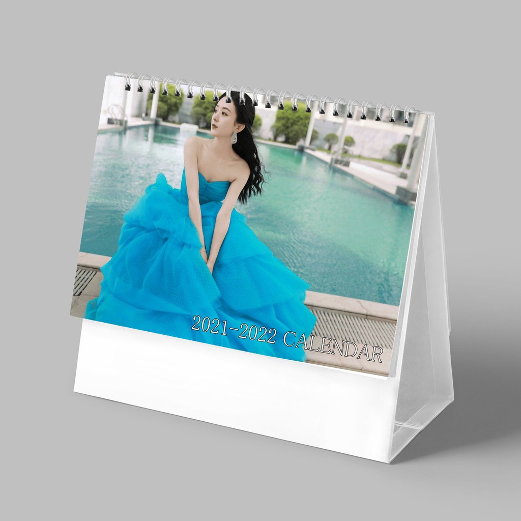 (2024) Lịch để bàn IN HÌNH TRIỆU LỆ DĨNH idol thần tượng cpop CHỮ NHẬT NGANG dễ thương xinh xắn