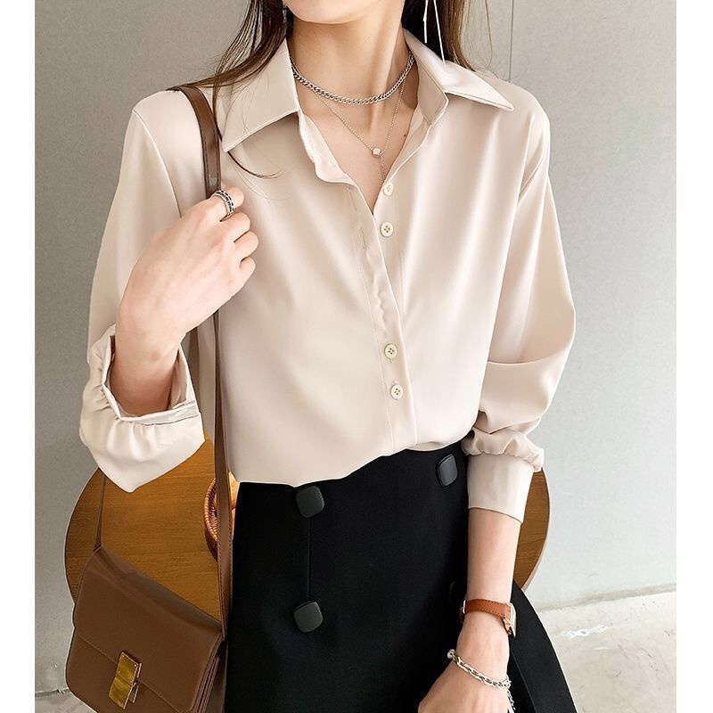 Áo Sơ Mi Tay Dài Dáng Rộng Chống Nắng Thời Trang Cho Nữ