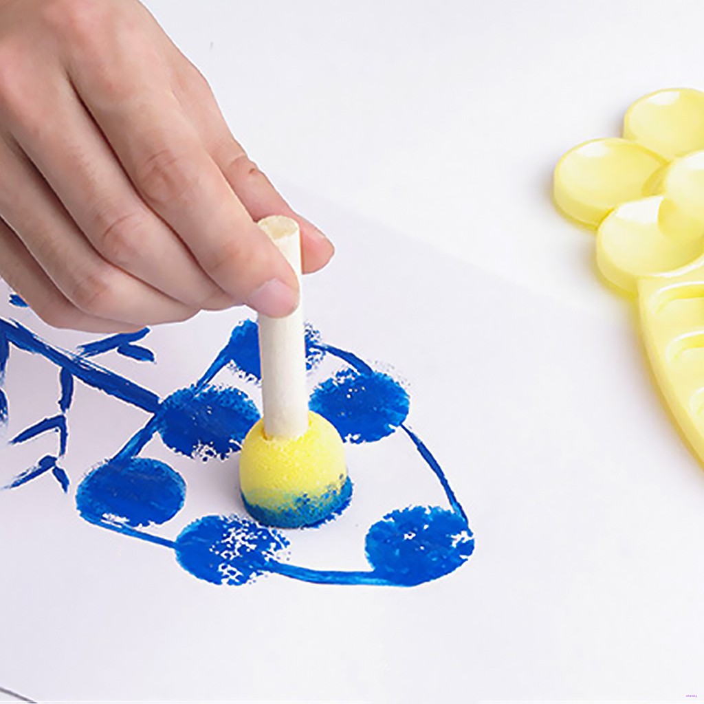 5 Con Dấu Bọt Biển Màu Nước Cho Bé