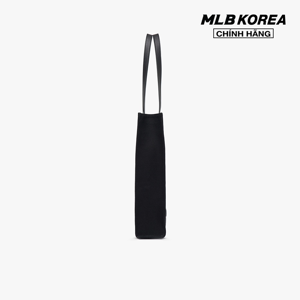 MLB - Túi tote phom chữ nhật thời trang Canvas 3AORM022N-50BKS