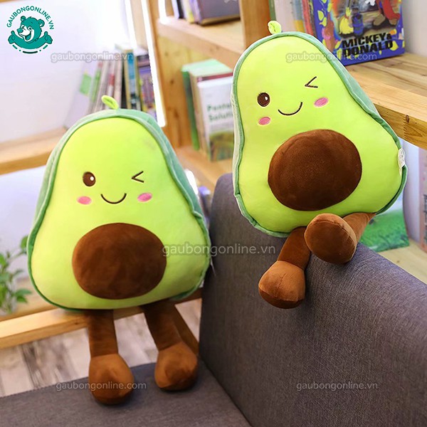 Gấu Bông Bé Bơ cute 45cm chất liệu vải nhung mịn dễ thương DTOnline