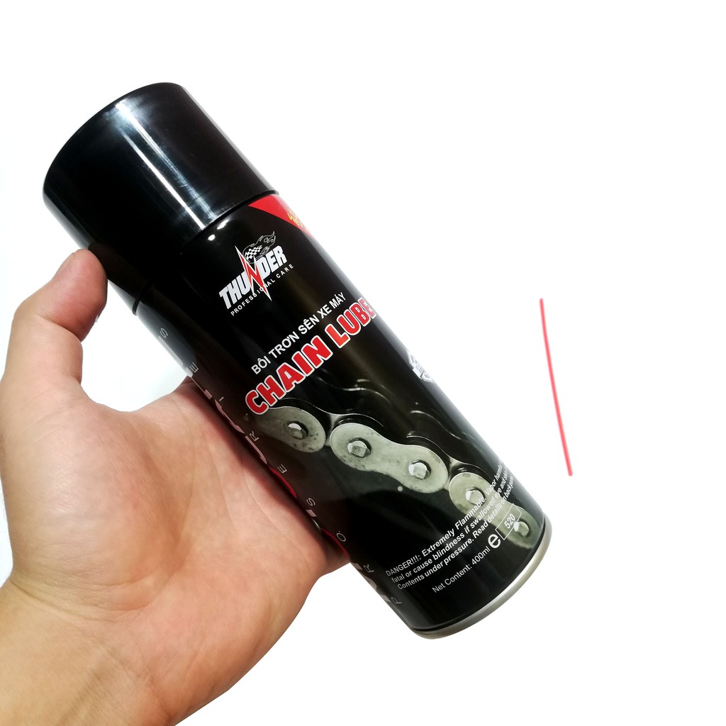 Chai Xịt Bảo Dưỡng Sên, Bôi Trơn Chain Lube 400ml