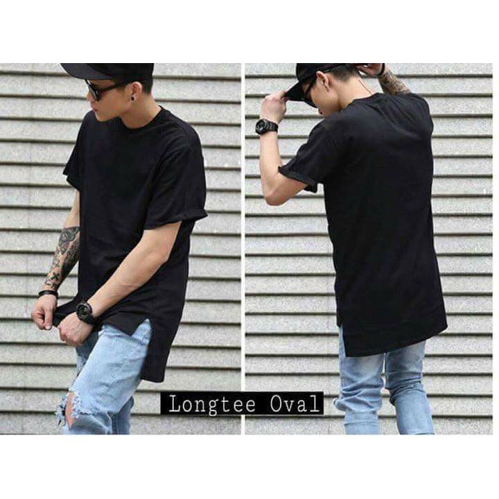 LongTee Oval - Áo longtee tà vuông nam nữ unisex - Áo vạt dài lai vuông - Layer Oval siêu sale