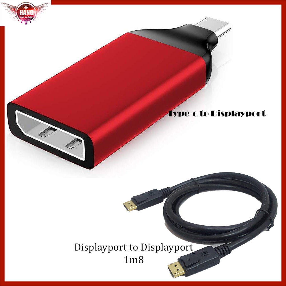 [Mã ELHACE giảm 4% đơn 300K] Đầu chuyển USB Type-c ra Displayport (đầu cái) - độ phân giải 4K 30Hz