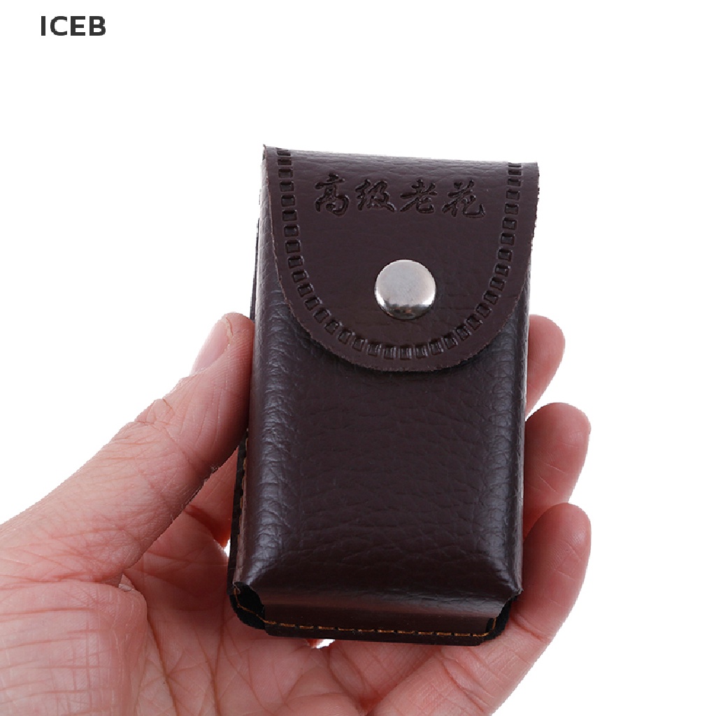 Ic Hộp Đựng Mắt Kính Bằng Da Giả Khóa Bấm Gấp Lại Được Bảo Quản Kính Chuẩn Bị my