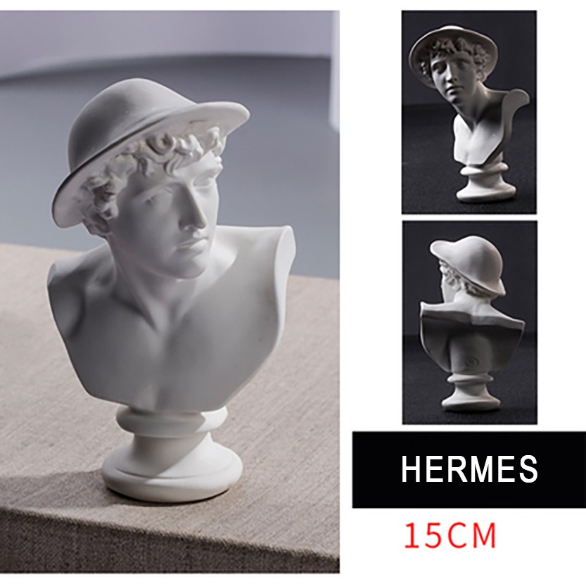 Tượng thần đưa thư HERMES Hy Lạp 15cm