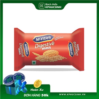 Bánh quy lúa mì nguyên cám mcvitie's digestive mini 32.5g