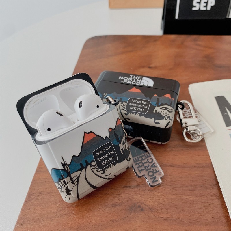 Vỏ Bảo Vệ Hộp Đựng Tai Nghe The North Face Cho Airpods Pro 1 / 2