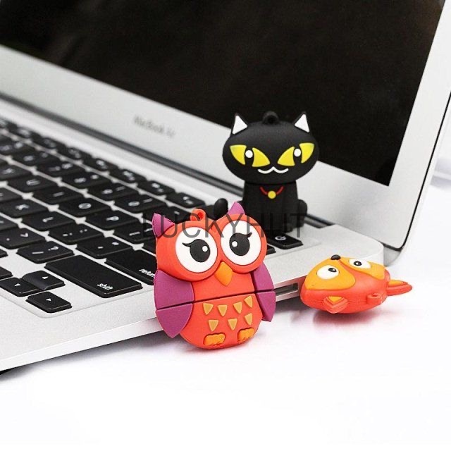 Usb 2.00 1GB 8GB 16GB 32GB 64GB 128GB Hình Động Vật Hoạt Hình Dễ Thương