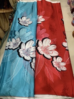 Vải Lụa vân gỗ hoa hồng