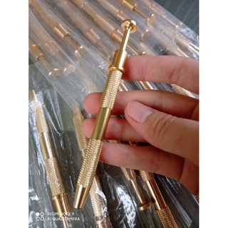 Kẹp gắp đá 4 trấu mạ vàng
