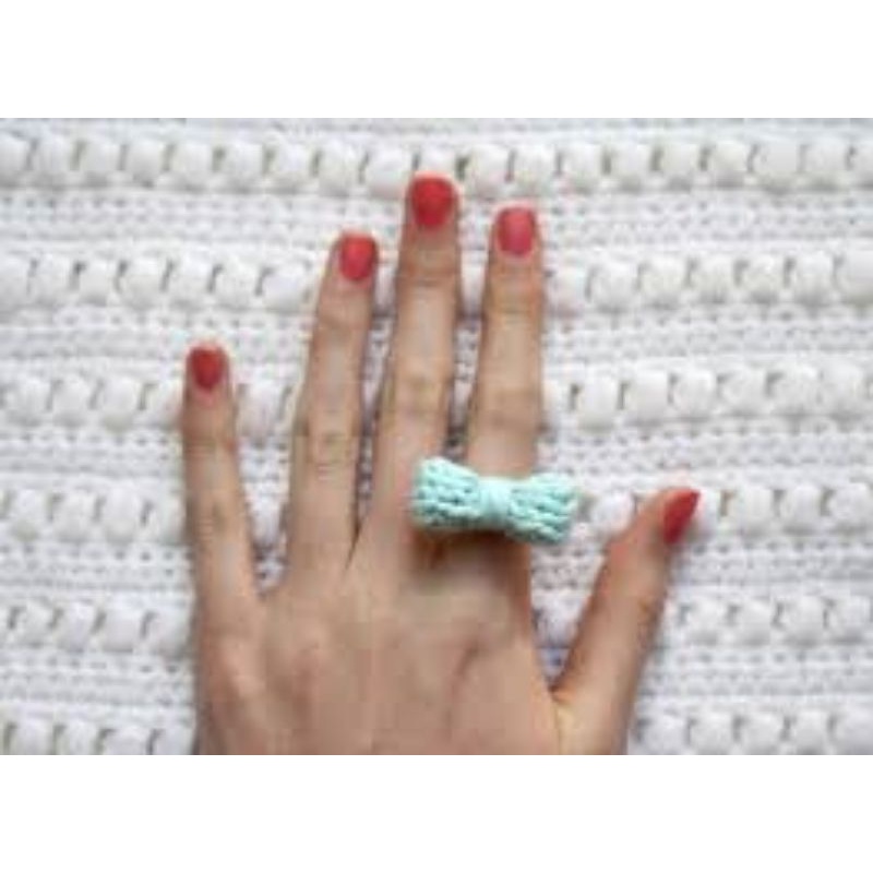 Nhẫn len handmade