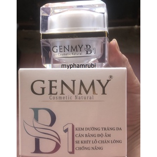 Kem Genmy B1 dưỡng trắng da cân bằng độ ẩm se khít lỗ chân lông chống nắng10g, 18g, 35g
