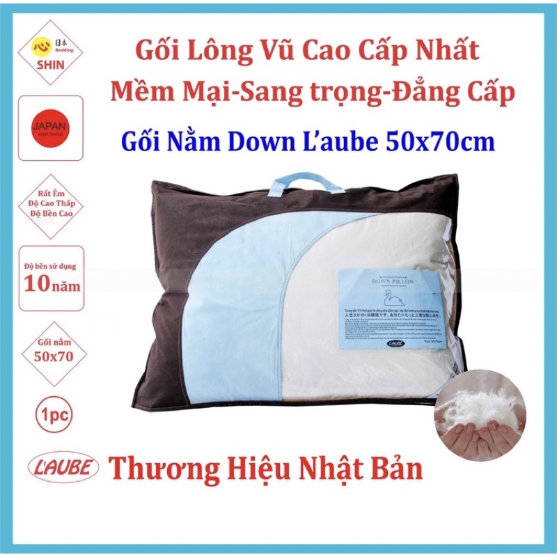 Gối lông vũ/lông ngỗng L’aube DOWN Pillow