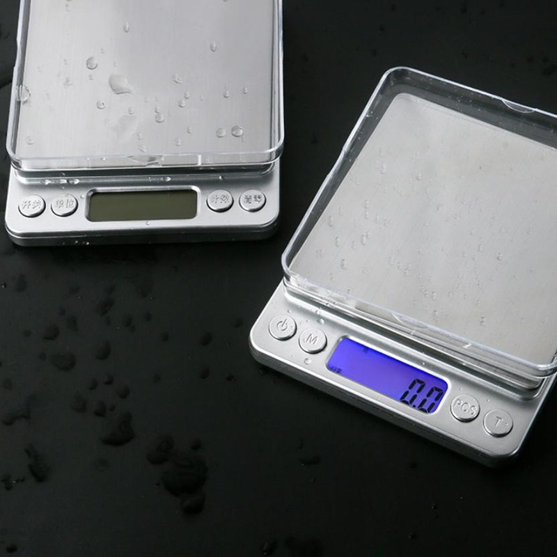 Cân Điện Tử Mini Cân Tiểu Ly Nhà Bếp Cao Cấp  0.g - 3kg - Nhỏ Gọn, Siêu Chính Xác, Thép Không Gỉ, Màn LCD