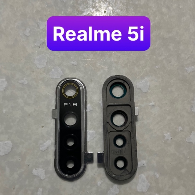 bộ kính camera realme 5i - gồm kính và vành