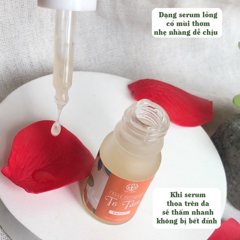 COMBO SERUM VÀ KEM NANO COLLAGEN TƠ TẰM CỎ LÀNH