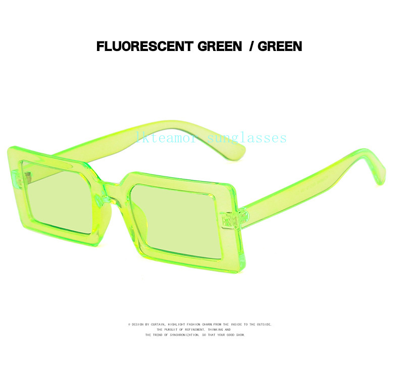 Kính Mát Màu Xanh Lá Cây Thời Trang Cá Tính
