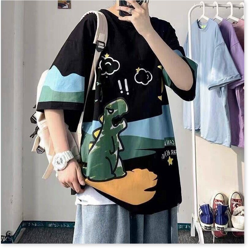 [FREE SHIP TOÀN QUỐC] ÁO THUN UNISEX FORM RỘNG CHÚ CÚN CƯNG CỰC CÁ TÍNH