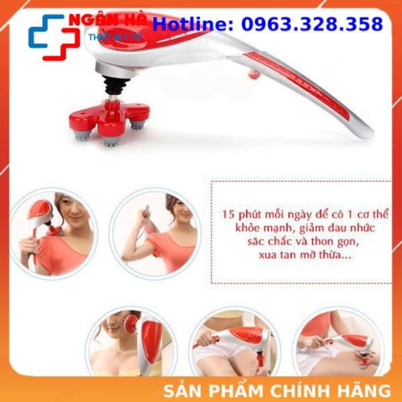 Máy massage cầm tay, Máy massage toàn thân,10 đầu massager king