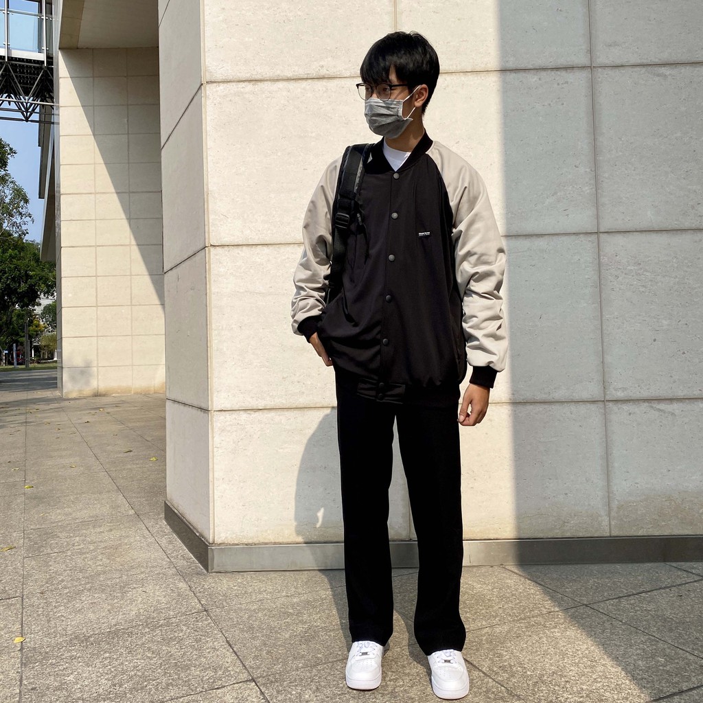 Áo Khoác FF OVERSIZE TRICOT VARSITY JACKET | BigBuy360 - bigbuy360.vn