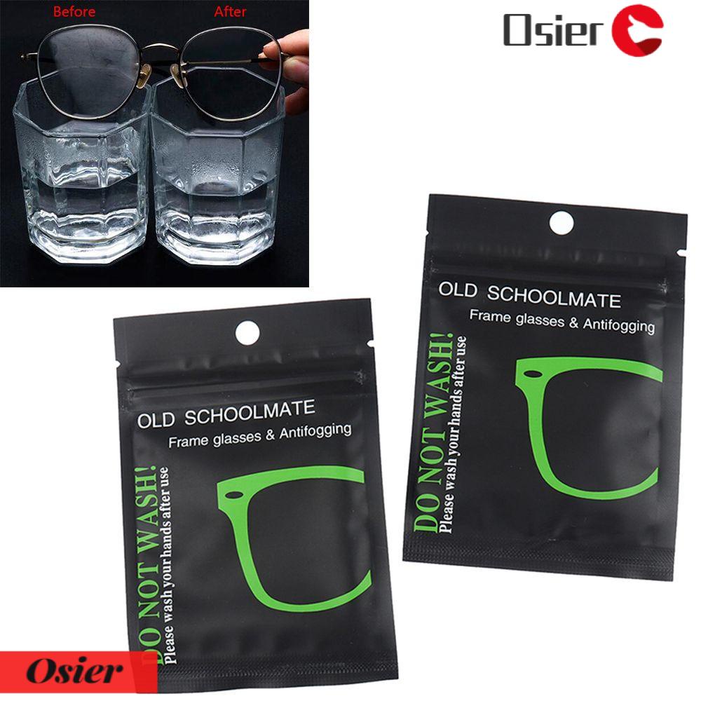Osier✿ Set 10 Khăn Lau Mắt Kính Chống Sương Mù Tái Sử Dụng Được