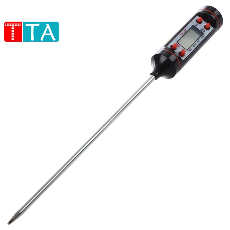 Nhiệt Kế Điện Tử Với Màn Hình Hiển Thị Lcd