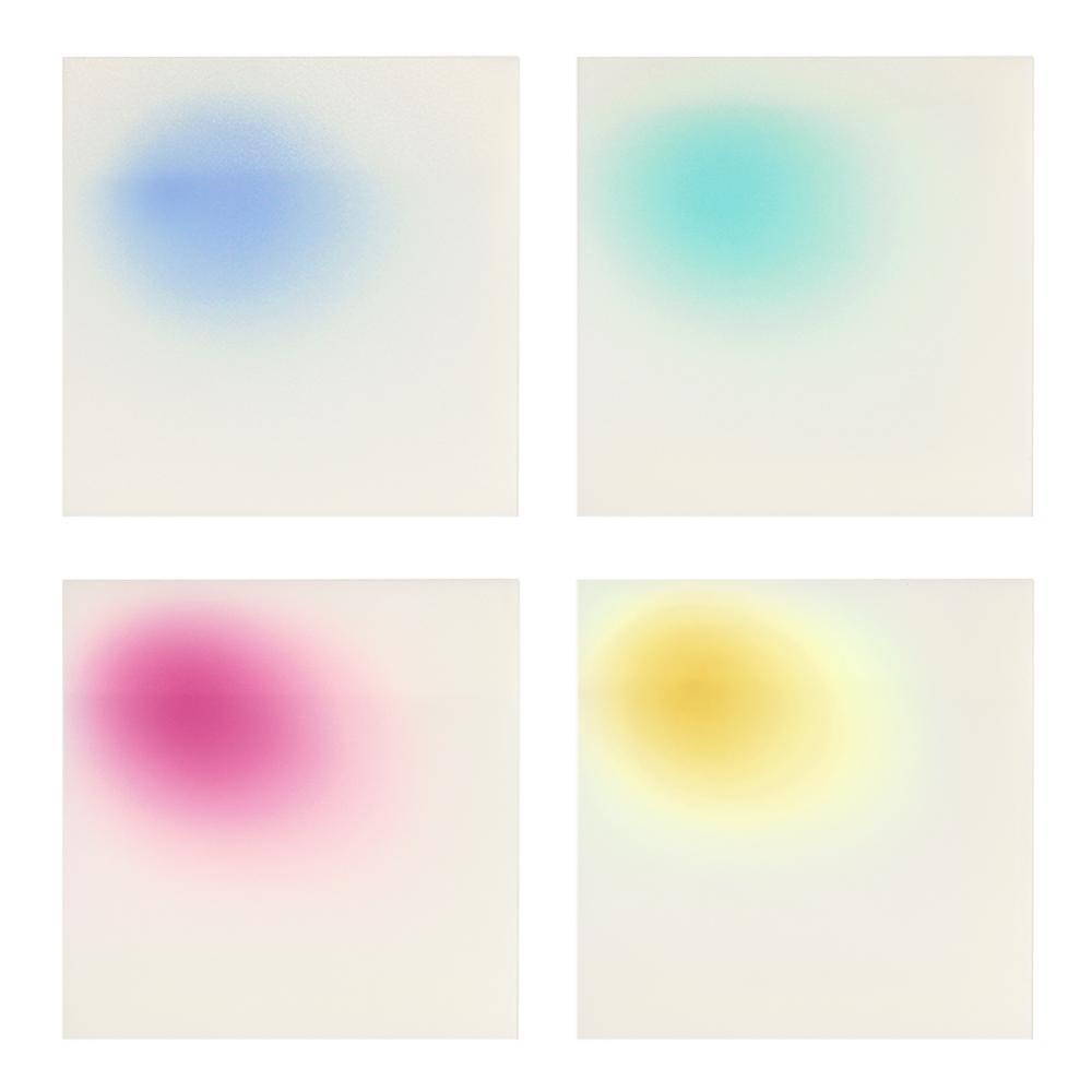 LAYOR1 1 Tập Giấy Ghi Chú Trong Suốt Chống Thấm Nước Tiện Dụng