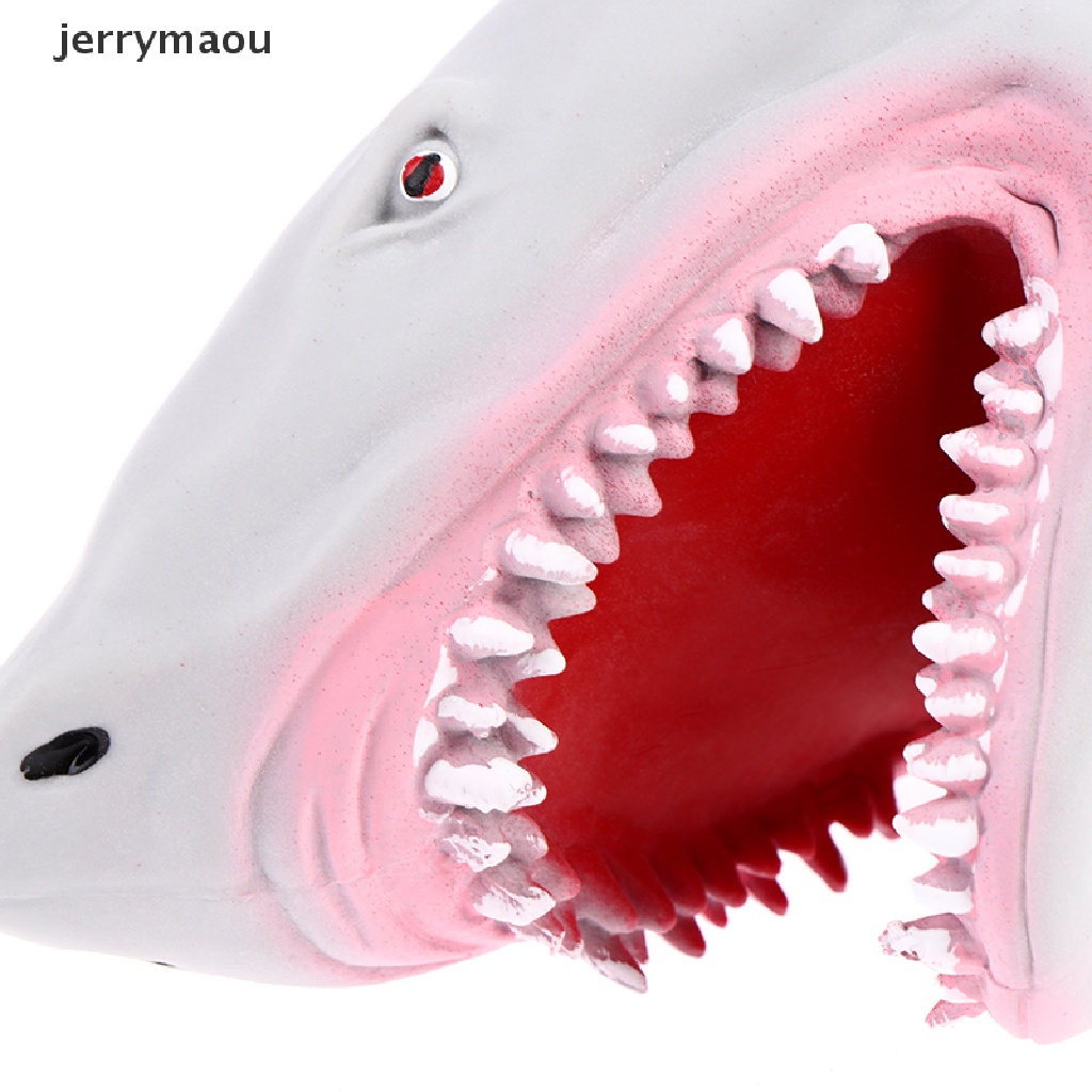 Con Rối Đeo Tay Hình Cá Mập Xám TPR Dùng Để Kể Chuyện