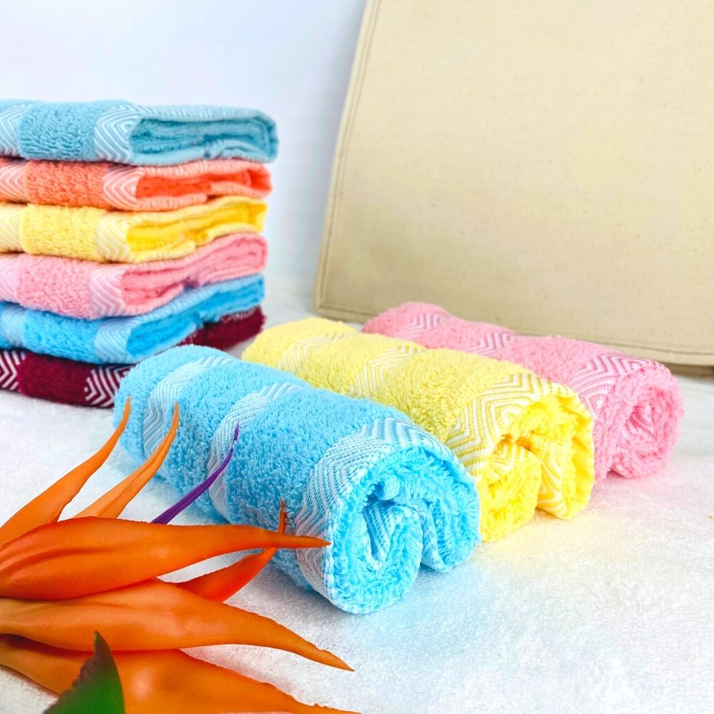 Khăn Tắm Cotton Cao Cấp Thiện Phú 60x120cm, Khăn Đa Năng L387 Bông Sợi Tự Nhiên Thấm Nước Tốt