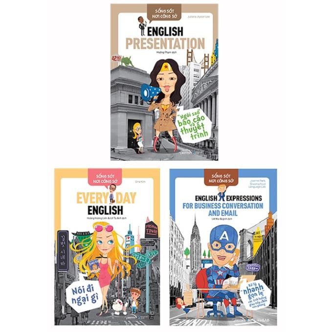 Sách - Sống Sót Nơi Công Sở - English Business (Trọn Bộ 6 Cuốn Tái Bản Mới Nhất)