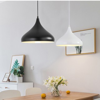 Đèn thả trần, đèn thả trần trang trí bàn ăn phòng khách hình giọt nước đường kính 320mm