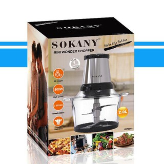✨ Máy xay đa năng, máy xay thịt Sokany LB7005A và sk7011