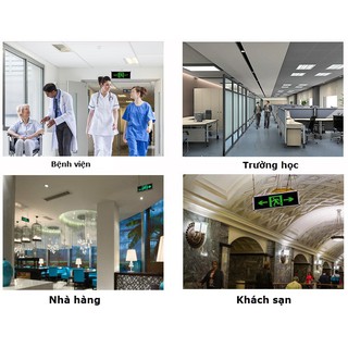 Đèn Exit 2 Mặt Mũi Tên Chỉ Hướng 1 Chiều EX02-01