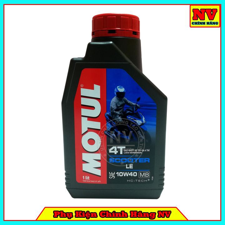 Nhớt Xe Máy Tay Ga Motul Scooter Le 10W40 800ml Cho Xe Ga - Chính Hãng