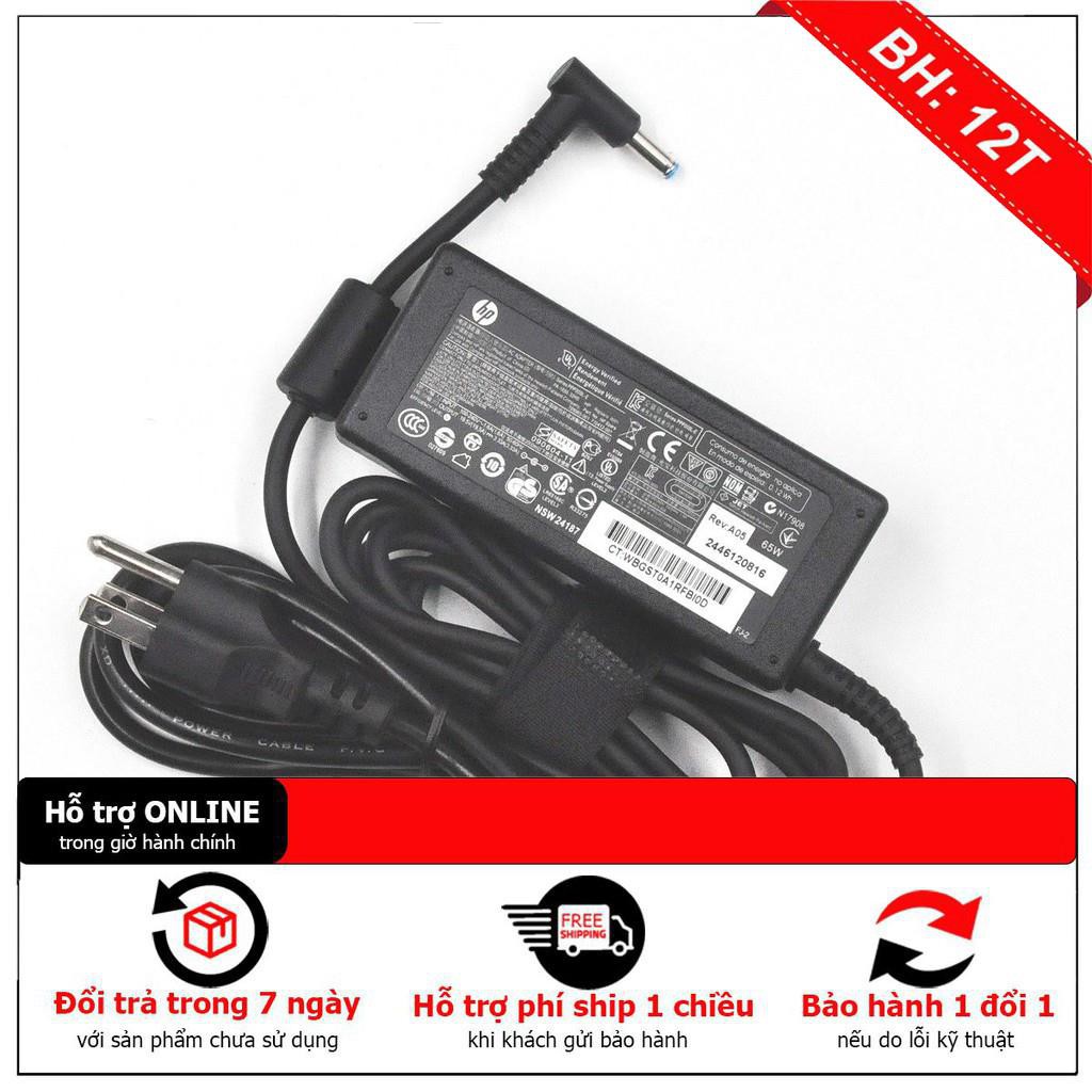 Sạc cho Laptop HP 19.5v-3.33a đầu kim nhỏ