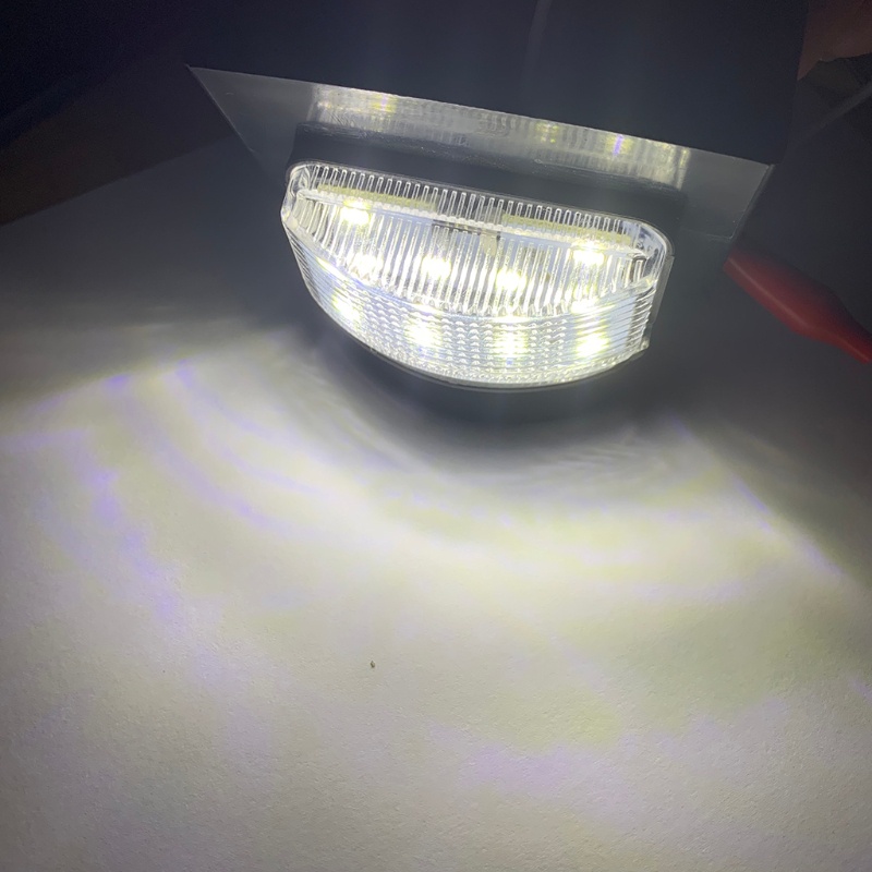 Đèn Led 6 Bóng 24V Gắn Biển Số Xe Hơi Xe Tải