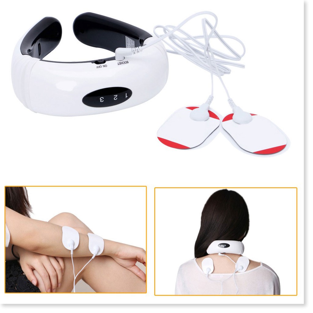 Máy massage cổ vai gáy 3D KL-5830 - Máy Massage trị liệu cổ vai gáy xung điện giá tốt Tháng 5, 2022 | Mua ngay | Shopee Việt Nam