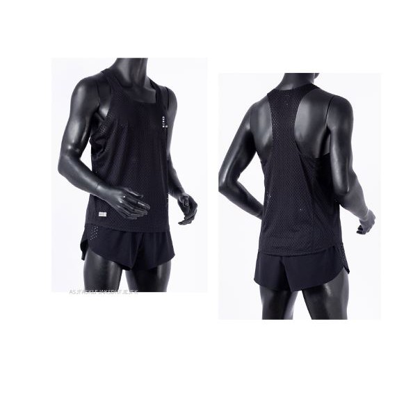 Áo chạy bộ dạng lưới vải mềm mịn,thoáng khí,nhanh khô