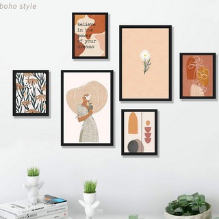 Combo 6 khung tranh treo tường decor phòng CB001