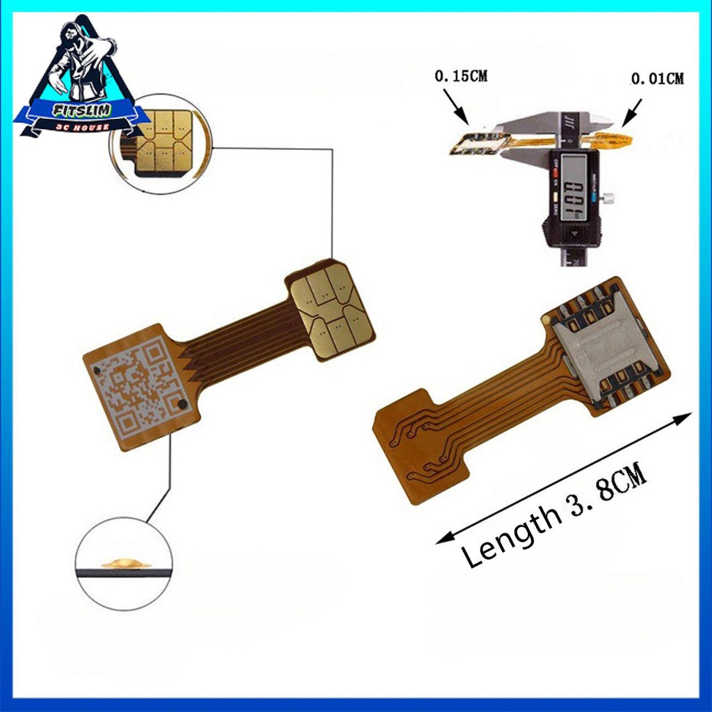 Khe cắm mở rộng 2 SIM Nano đa năng