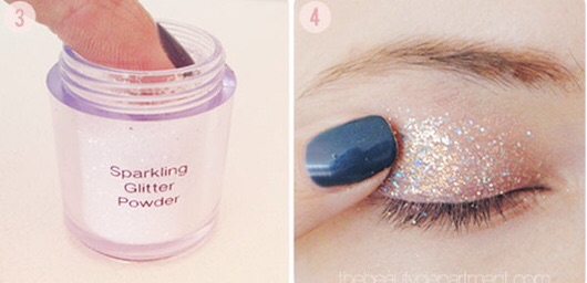 Nhũ mắt kim tuyến Sweet Hàn Quốc